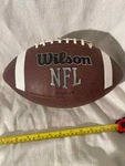 Wilson Nfl American Football Official Tds Pattern Brown. Fixed Price $27.99.