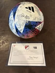 Sporting Kansas City Game Used Adidas Soccer Ball Fanatics Coa. Fixed Price $60.00.