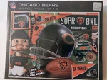 Chicago Bears Nfl Retro Series Puzzle 24 In X 18 500 Piece New And Sealed. Fixed Price $9.00.