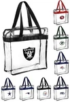 Nfl,nba.mlb Team Clear Zipper Messenger Tote Bag (stadium Security Approved ). Fixed Price $19.99.