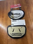 Lot Of Adult Football Back Plate Battle / Riddell New-read. Fixed Price $20.00.