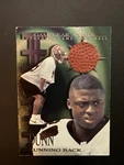1997 Collector's Edge Extreme Gear Quads Warrick Dunn Game-used Football. Fixed Price $5.50.