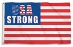 Bsi United States Of America Usa Strong 3' X 5' Flag W/grommets. Fixed Price $9.99.