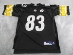 Pittsburgh Steelers Football Jersey Mens Medium Black Nfl Reebok Miller 83. Fixed Price $30.68.