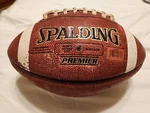 Spalding Premier Football Soft Tack Composite. Fixed Price $14.99.