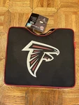 Rawlings Atlanta Falcons Nfl 1 Stadium Seat Cushion Padded Black Red Trim. Fixed Price $19.98.