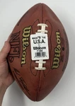 Authentic Wilson Nfl Full Grain Leather Football F1000 Worn Off Signature. Fixed Price $99.95.