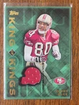 2001 Topps Kings Jerseys Jerry Rice #k-jr Hof. Fixed Price $40.00.