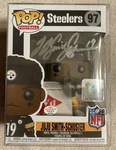 Funko Pop! Pittsburgh Steelers Juju Smith-schuster #97 2018 Vaulted Nib Signed. Fixed Price $100.00.