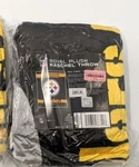 Northwest Nfl Pittsburgh Steelers Raschel Throw Blanket 50" X 60" Brand New. Fixed Price $33.75.