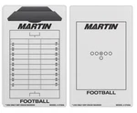 New Martin Dry Erase 2 Sided Football Field Coaches Play Board & Marker 9"X16". Fixed Price $15.49.