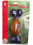 Nfl New England Patriots Sport Bonez Dog Chew Toy Fetch Pet Play. Fixed Price $5.00.