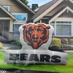 Chicago Bears Lighted Yard Tailgate Party Inflatable 7FT X 10FT Logo Brands. Fixed Price $80.99.