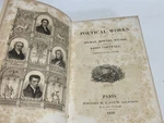 1829 First Edition Poetical Works Milman, Bowles, Wilson & Barry Cornwall Paris. Fixed Price $475.16.