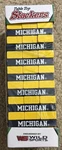 Michigan Wolverines Wild Sports Ncaa College Table Top Stackers Game. Fixed Price $18.00.