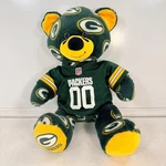 Build Bear Green Bay Packers Teddy Plush Nfl Football Jersey 00 Logo. Fixed Price $18.95.