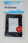 New Schutt Youth Black Single View Elastic Wristplay Holder Football Or Baseball. Fixed Price $8.00.