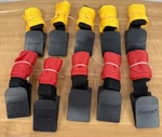 Franklin Sports 5 Player Football Red And Yellow Clip On Flags New. Fixed Price $10.99.