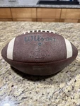 Wilson Ncaa 1001 Junior Football F1673PT Brown Preowned Cpix. Fixed Price $15.00.