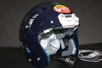 Schutt Adult Football Helmet 2013 Vengeance Bears Rams Pro Gloss Navy Game Rare. Fixed Price $279.99.