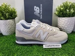 New Balance Classic Ml 574 Evw Men's 11.5 Trainers White Sports Casual Shoes. Fixed Price $87.89.