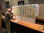 2025 Fantasy Baseball Standing Draft Board - Auction Or Labels. Fixed Price $71.99.
