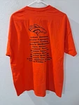 Denver Broncos Orange Logo Tee Gildan Men Xl Nfl Football Shirt Players Names. Fixed Price $10.99.