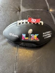 2026 Super Bowl Lx Wilson Football Sb Logo Matte Black - Limited Edition. Fixed Price $74.99.