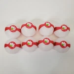 Lot Of 8 Nightball Red Led Light Up Balls Tangle Creations 3IN Nob. Fixed Price $39.99.