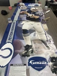 Peyton Manning Fathead Nfl Indianapolis Colts Life Size Wall Decal Football Vtg. Fixed Price $67.99.