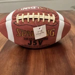 Spalding Leather J5V Football Commemorating Auburn Tigers 2004 Season (flat). Fixed Price $48.50.