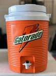 Vintage Rubbermaid Gatorade 2 Gallon Jug Cooler W/ Water Spout Excellent Cond.. Fixed Price $30.00.