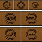 Nfl Laser Engraved Welcome Door Mats - 18"X30" Coir Fiber Pick Team. Fixed Price $39.99.