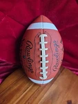 Rawlings Varsity Rvb-ncaa Football Official White Stripe Vintage Excellent. Fixed Price $25.00.