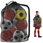 Extra Large Sports Ball Bag, Heavy Duty Breathable Mesh Storage 40" 30.... Fixed Price $11.15.