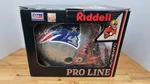 New England Patriots Throw Back Riddell Size Large VSR-4 Proline Helmet. Fixed Price $199.99.