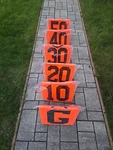 Champro Weighted Football Yard Markers G-50 L, 6 Total. Fixed Price $184.99.