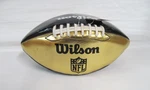Wilson Nfl New Orleans Saint Metallic Gold & Black Football Junior Size With Tag. Fixed Price $27.03.