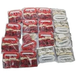 Football Belts Set 16 Red White Flags Tag Sonic Boom 52 Waist. Fixed Price $127.50.