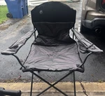 Coleman Big Man's Camping Chair 325LB Limit- Grey Free Shipping. Fixed Price $49.99.