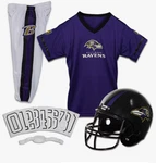 Franklin Ravens Kids Nfl 5PC Deluxe Football Uniform Set, Medium. Fixed Price $29.99.