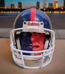 Vintage New York Giants Riddell Authentic VSR-2 Full Size Game Football Helmet. Fixed Price $349.99.