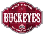 Ohio State Buckeyes Homegating Tavern Sign 12" Man Cave Bar Wall Decor. Fixed Price $17.99.