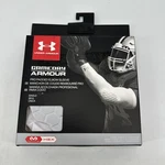 Under Armour Gameday Padded Elbow Sleeve Adult Large White Hex Football. Fixed Price $19.99.