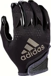 New Adidas Small Black Comfortable Aeroready Football Griptack Gloves AF1590. Fixed Price $19.99.
