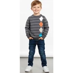The Children's Place Kids Boy Medium 7/8 Brown Knit Ski Pullover Sweater. Fixed Price $12.99.
