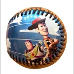 Disney Pixar Toy Story Lightyear & Woody Franklin Soft Souvenir Baseball. Fixed Price $39.00.
