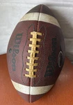 Wilson Ncaa 1001 Junior Size 10" Composite Football- # F1673PT Xgr Brown/white. Fixed Price $8.99.