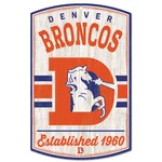 Denver Broncos Hardboard Wood Sign 11"X17" Nfl Licensed Wincraft. Fixed Price $21.99.