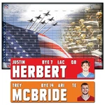 Fantasy Football Draft Board Kit - New For 2026 Large Player Stickers &. Fixed Price $29.99.